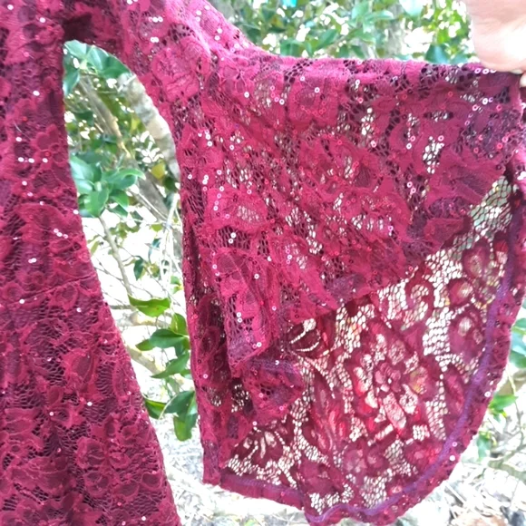 Red Sexy Lace Premier Amour Dress - Picture 3 of 8